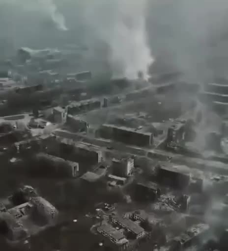 FPV Drone: Drone Footage Shows Destruction in…
